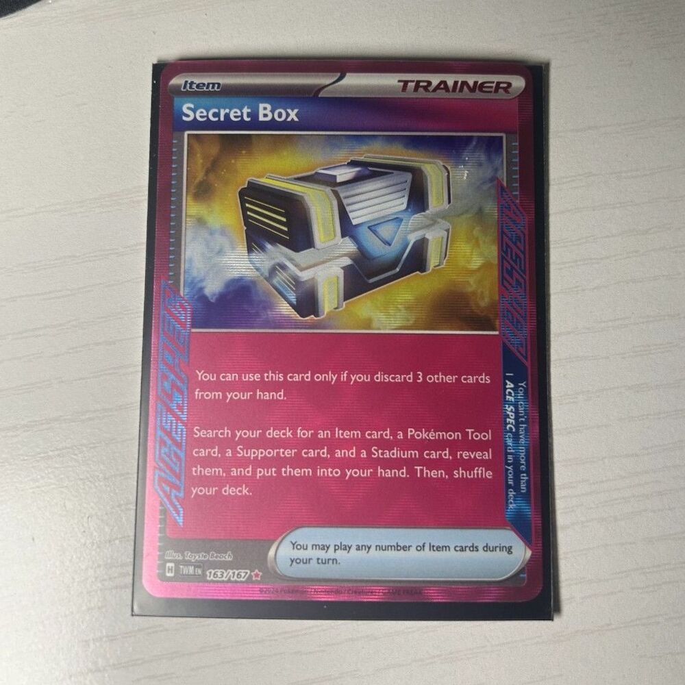 Secret Box #163 Pokemon Twilight Masquerade Near Mint